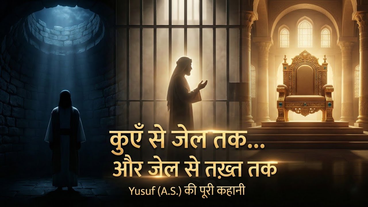 भाइयों का ज़ुल्म, और अल्लाह का इंसाफ़ 🤲 | Yusuf (A.S.) की कहानी