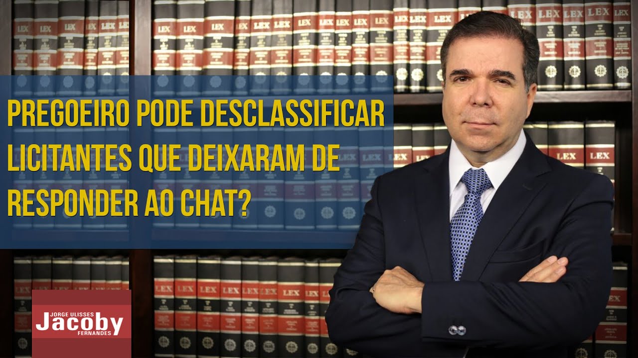 Pregoeiro pode desclassificar licitantes que deixaram de responder ao chat?