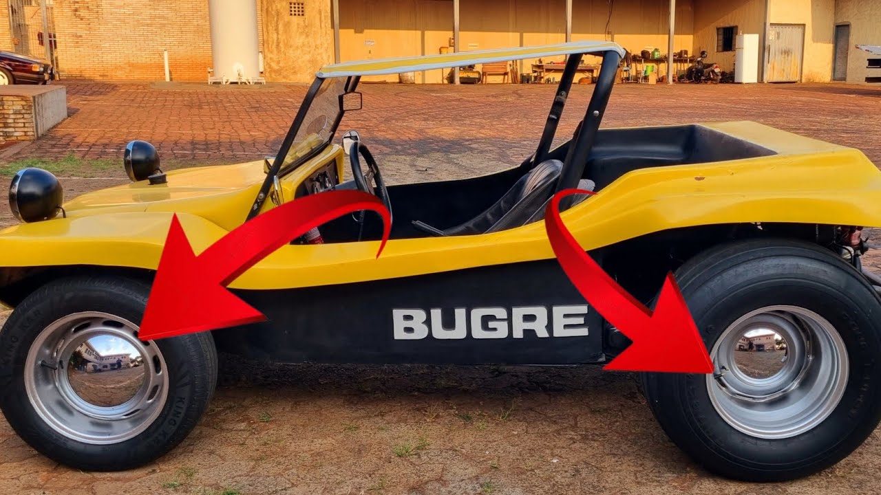 IMPRESSIONANTE O RESULTADO ! PRESENTE PRO BUGRE 1... calotas de fusca a la meyers manx no buggy