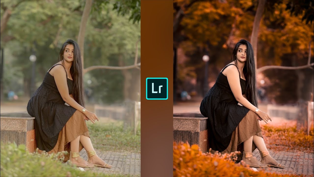 Orange moody effect Lightroom photo editing//Lightroom preset download free//