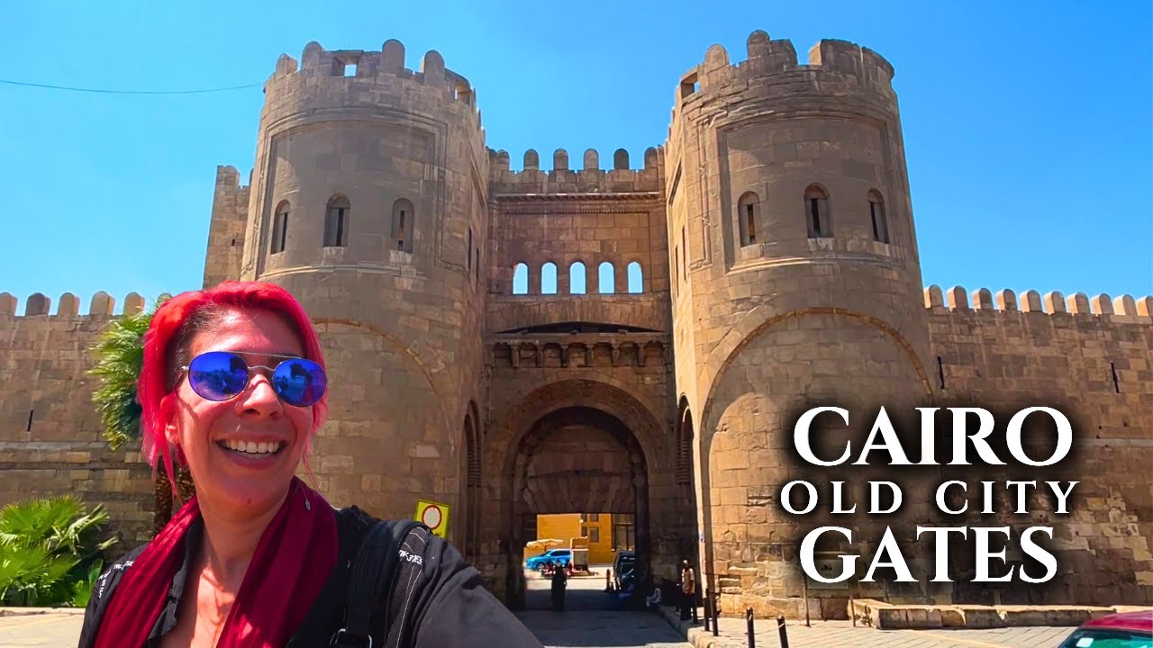 The 1,000 Year Old Fatimid Gates of Cairo | Egypt Vlog 352 | بوابة الالف عام