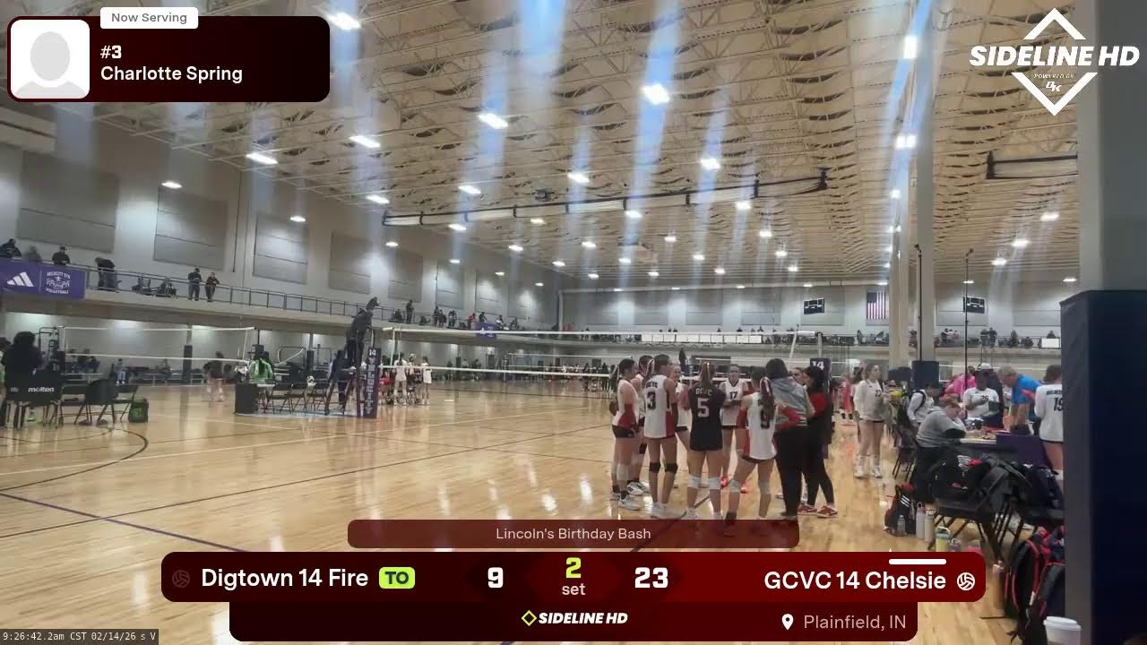 GCVC 14 Chelsie vs. Digtown 14 Fire (2026.02.14)
