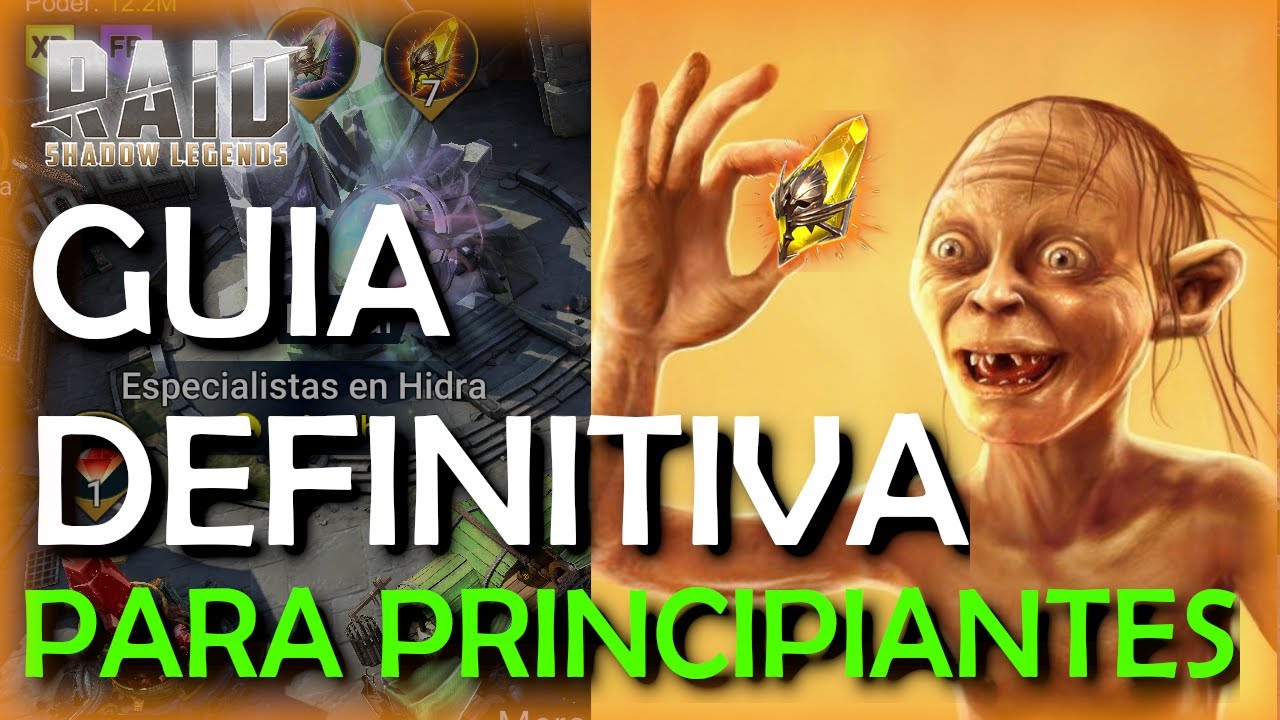 GUIA DEFINITIVA Para principiantes 2022!!! Raid Shadow Legends #raid #raidshadowlegends #español
