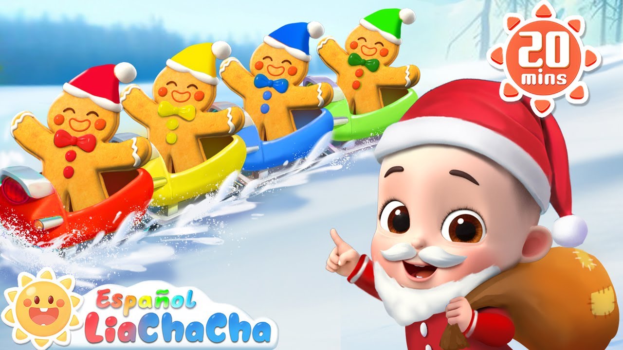 Feliz Navidad a Todos🎄|  Casa de Jengibre | LiaChaCha en Español - Canciones Infantiles