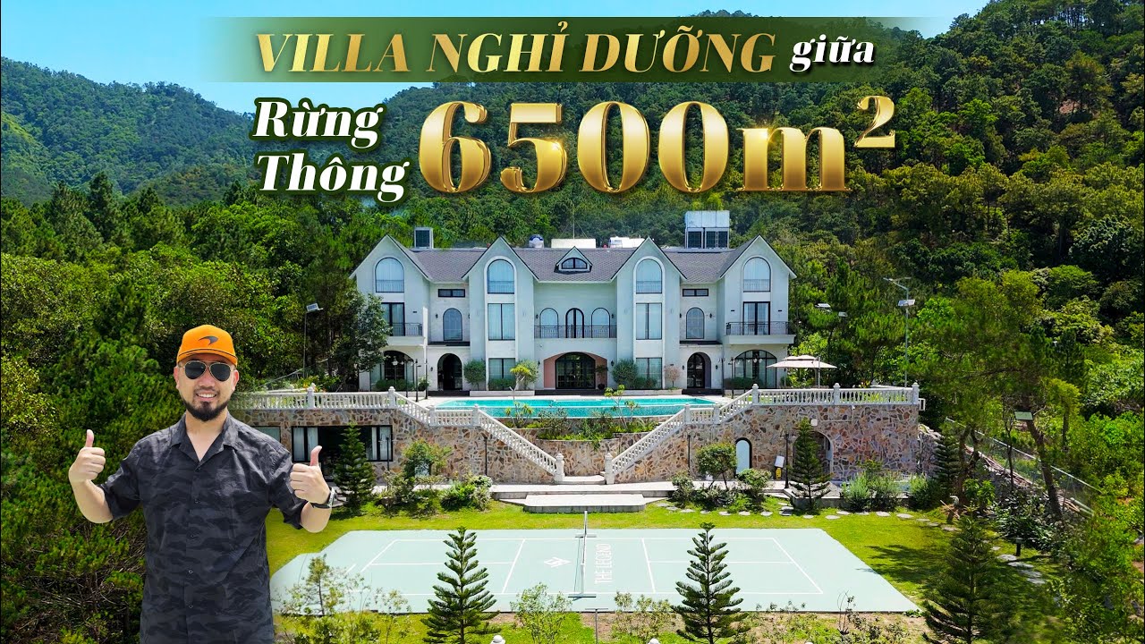 Chuyến Đi Chơi ĐÃ ĐỜI Ở Villa SIÊU KHỦNG 6500m² Giữa Rừng Sóc Sơn | NHATO