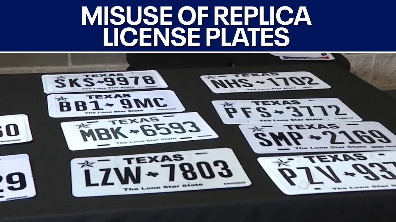 Fraudsters using fake metal Texas license plates | FOX 7 Austin