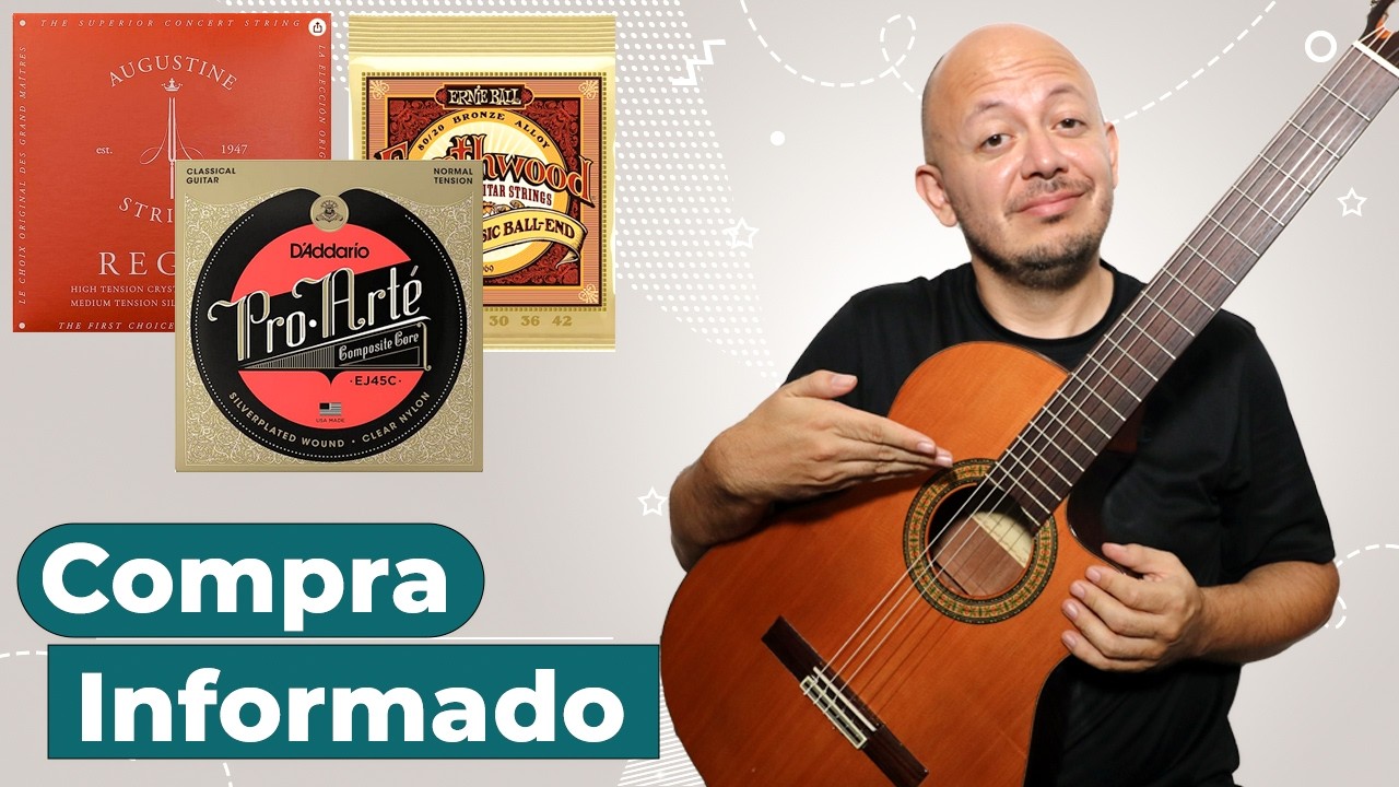 Cuerdas de guitarra acústica, TODO lo que debes saber