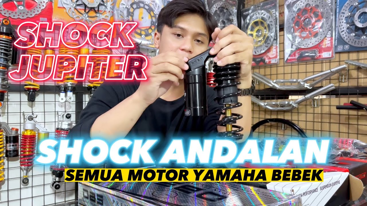 REVIEW SHOCK ANDALAN JUPITER,VEGA,FIZ R