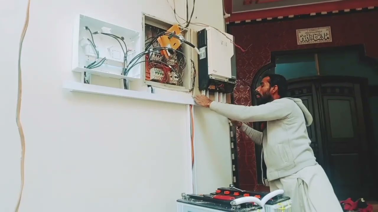 installation 5.2kw solar system