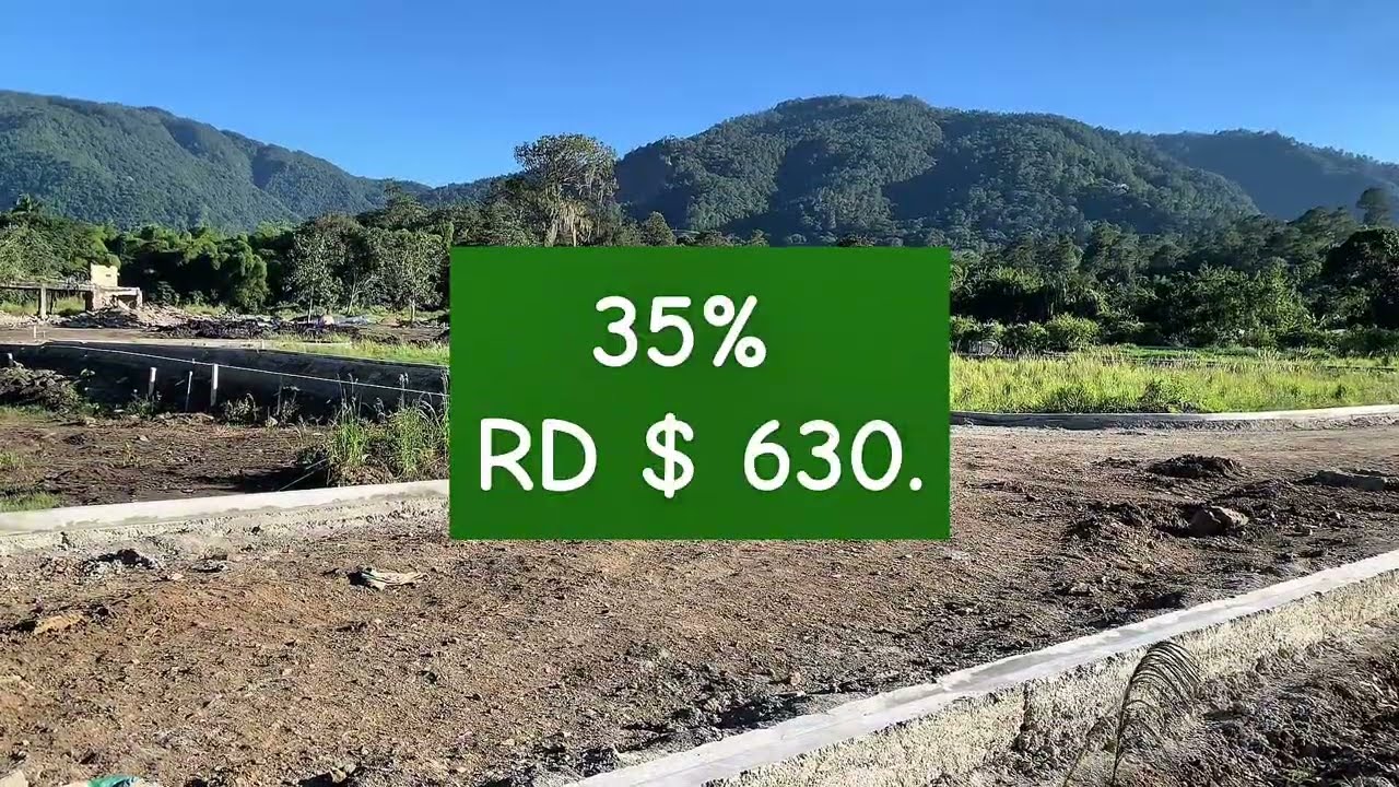 Súper solares en venta aquí en Jarabacoa 829 252 8330 