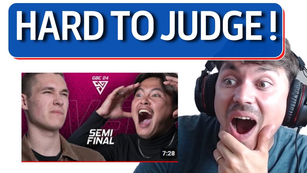 ALEM Reacts : OSIS 🇮🇪 vs. ADI KERANG 🇮🇩 | 1/2 - Final | GLOBAL SOLO | German Beatbox 2024