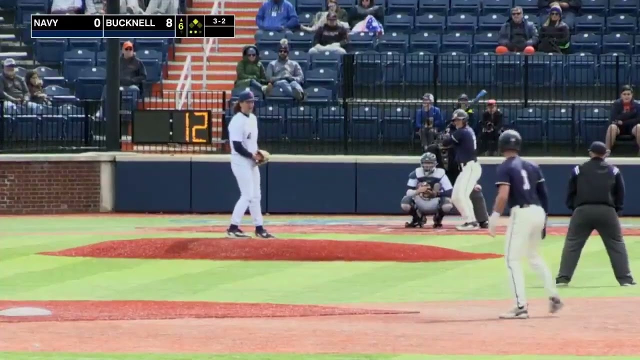 Bucknell Baseball vs Navy Announcing Reel 2024