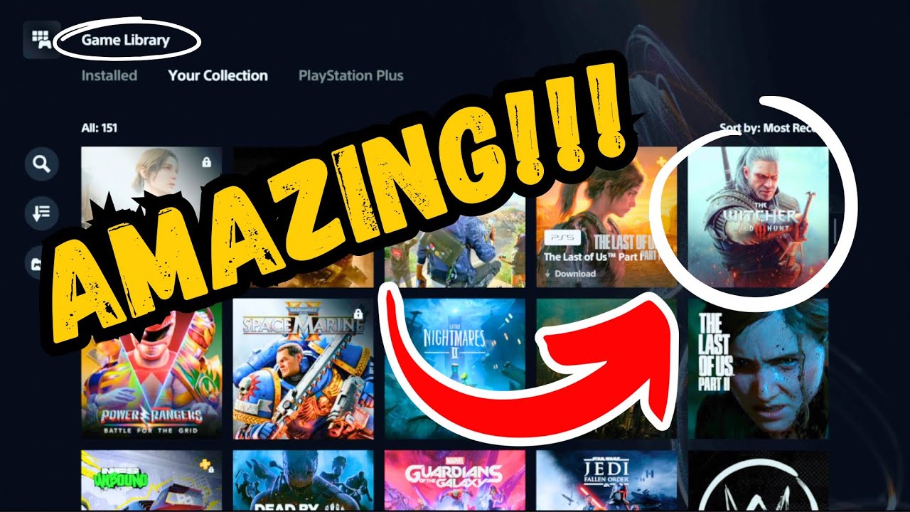 My INCREDIBLE Digital Game Library Collection | PS5