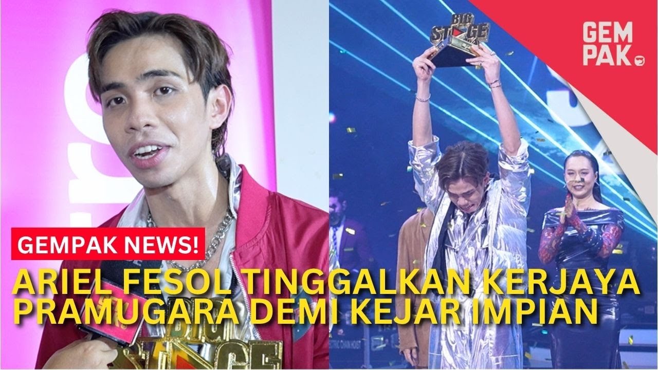 Ariel Fesol Tinggalkan Kerjaya Pramugara Demi Kejar Impian | Gempak News