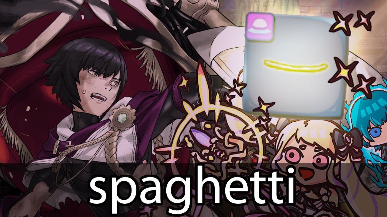 reward - one spaghetti noodle: Ótr & Friends VS Abyssal Emblem Byleth & Legendary Elise [FEH]
