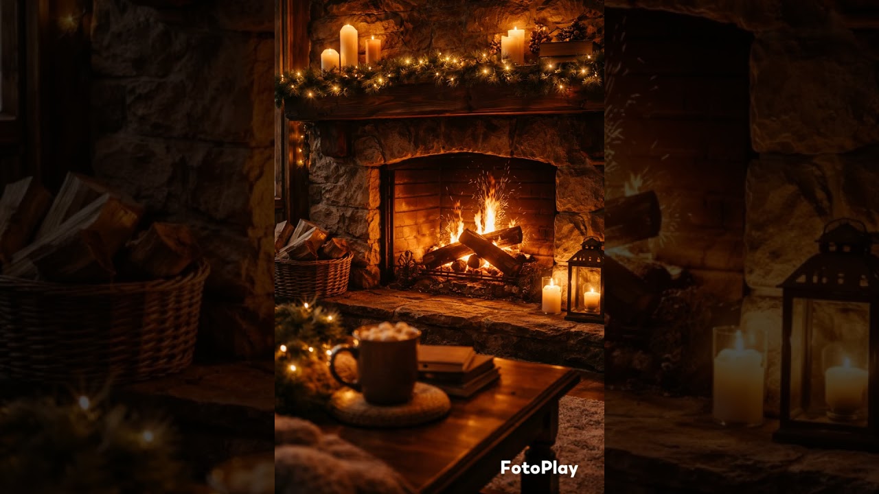 Fire Place|45 mins| Calm Music