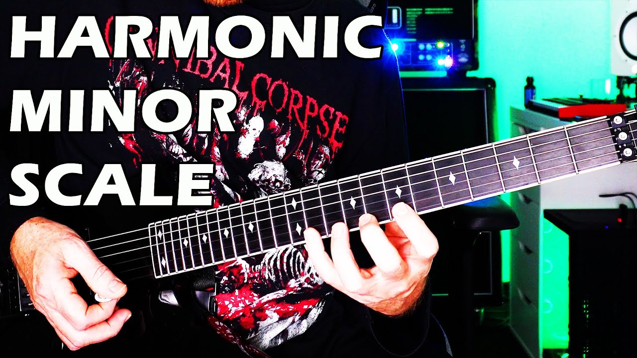E HARMONIC MINOR SCALE FOR HEAVY METAL !!!!