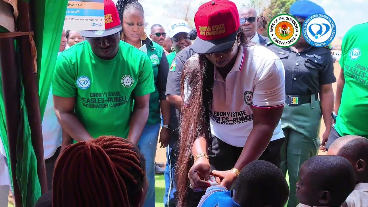 First Lady Flags Off Statewide Measles–Rubella Vaccination Campaign in Ebonyi