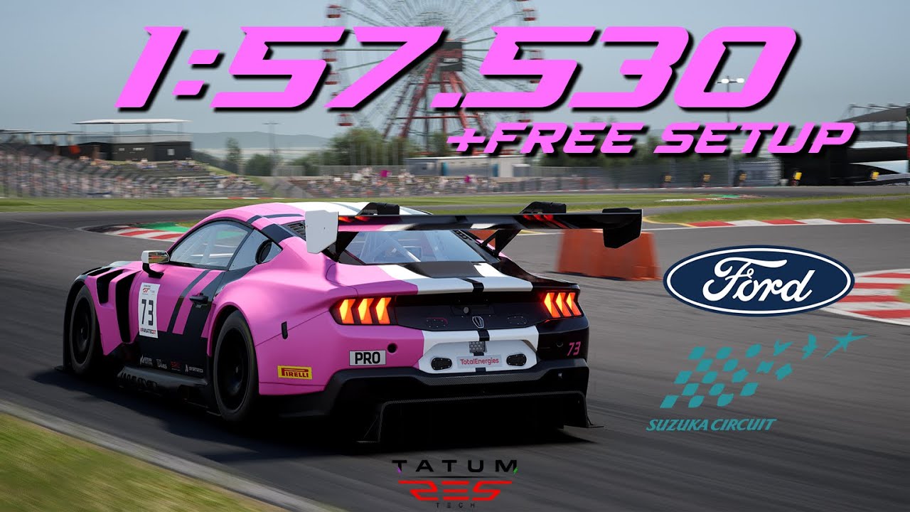 Ford Mustang GT3 | Suzuka 1:57.530 + Free Setup | Assetto Corsa Competizione V1.10.3