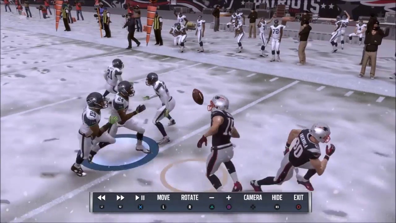 Madden NFL 17 - Craziest Ball Physics I Have Seen Yet