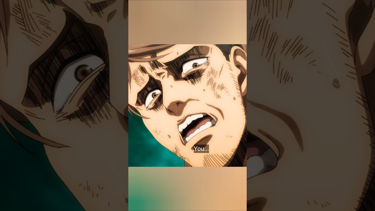 Eren & Jean sad.. edit 😭💔 #aot #anime #shortsfeed