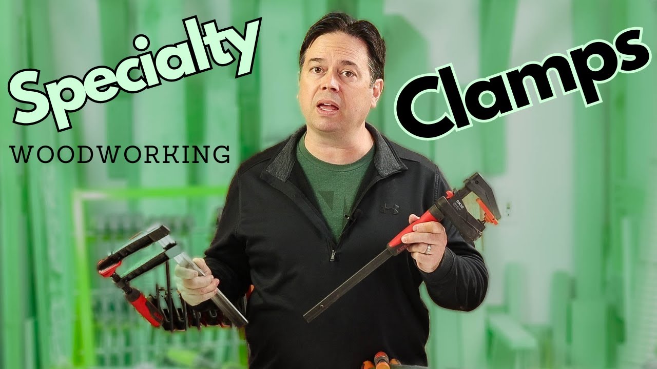 Specialty Woodworking Clamps Deep Reach vs. Gearklamp vs. Kliklamp Bessey special purpose clamp
