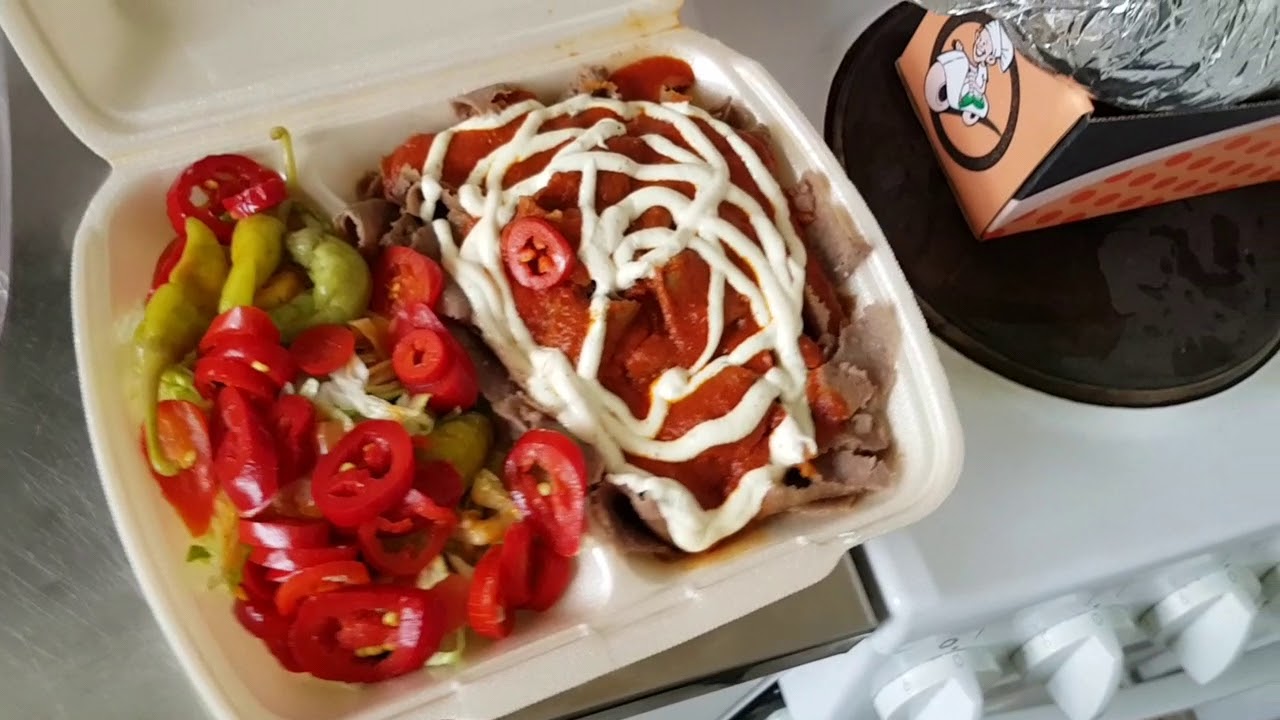 Testissä Ravintola Sparta kebab