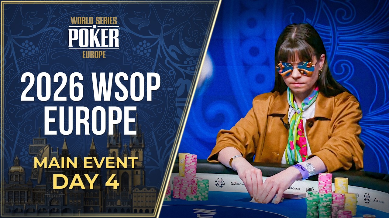 &euro;10,000,000 GTD | WSOP Europe Main Event - Day 4