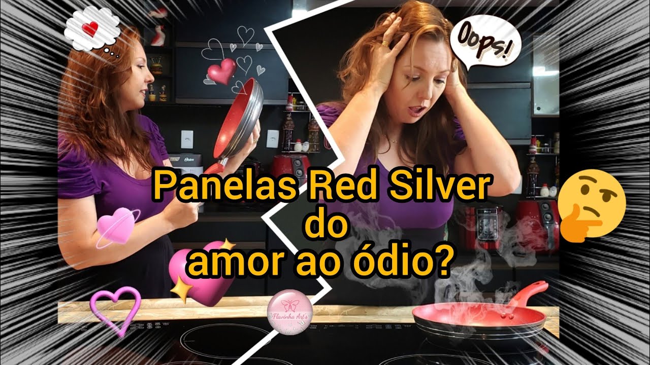 Panelas Red Silver do amor ao ódio? 1 ano de uso, como elas estão?