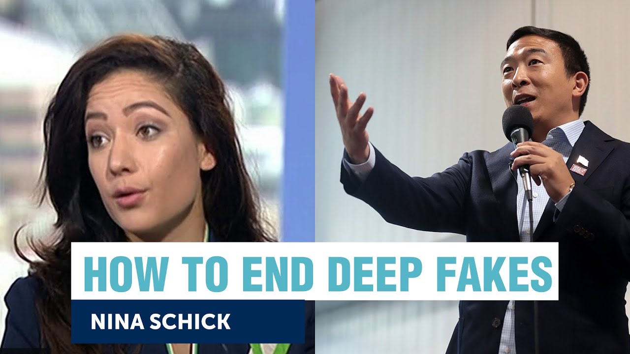 Is it too late to put an end to deep fakes? | Nina Schick + Andrew Yang | Yang Speaks