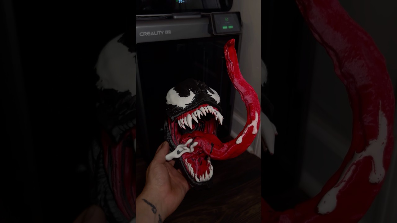 This New Printer is Amazing (Creality K2 Combo) #cool3dprints #crealityk2combo #crealityk2 #asmr