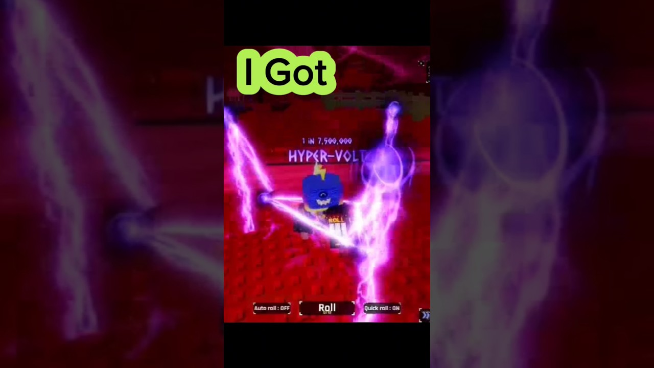 I Got Hyper-Volt 1 In 7.500.000M at Sol's RNG 🔥🔥