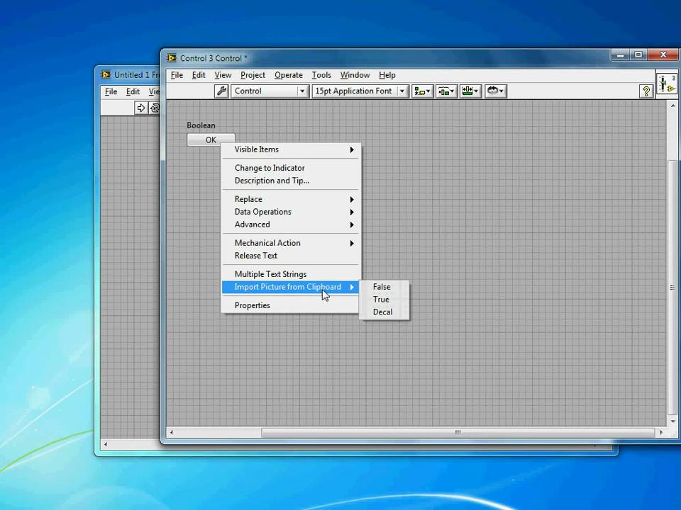 LabVIEW UI Tips - Add Decals to Buttons