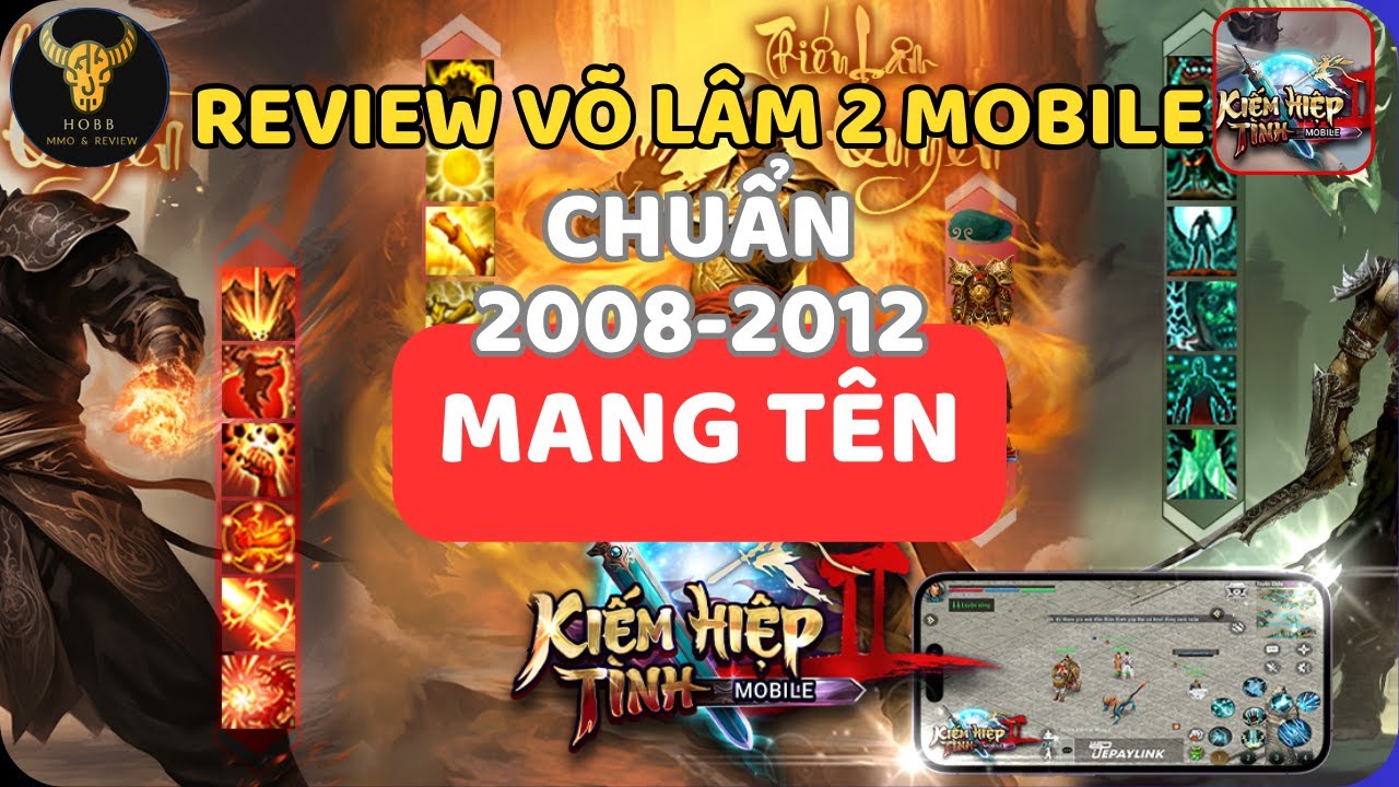 Võ Lâm 2 Mobile tái hiện mang tên Kiếm Hiệp Tình 2 Mobile Chuẩn 2008