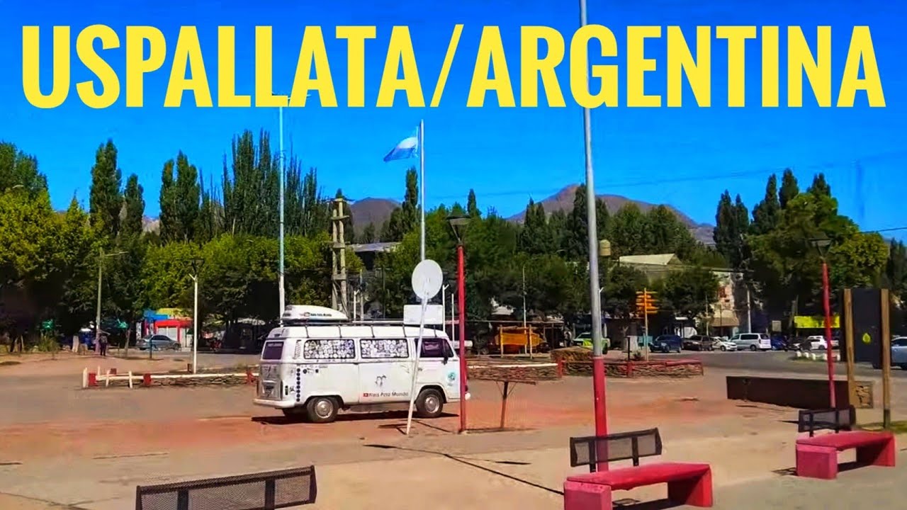 CHEGANDO EM USPALLATA, MENDOZA NA ARGENTINA