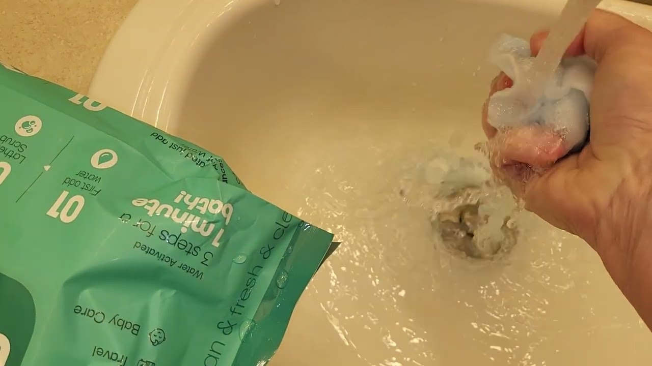 Bathing Wipes For When You Can't Get To The Shower...Soft And Easy! Mars Wellness Latherz
