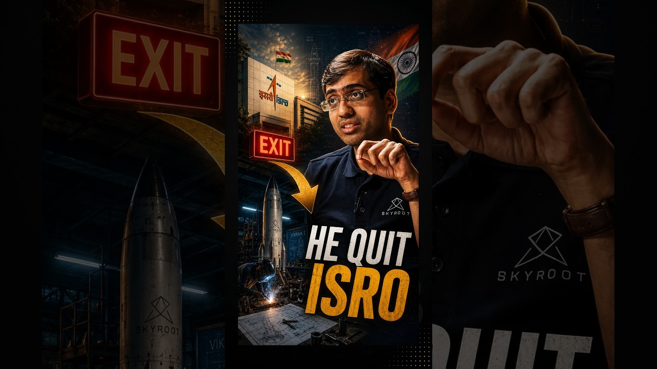 He Quit ISRO to Build Rockets... When It Was Illegal 🚀 #shorts