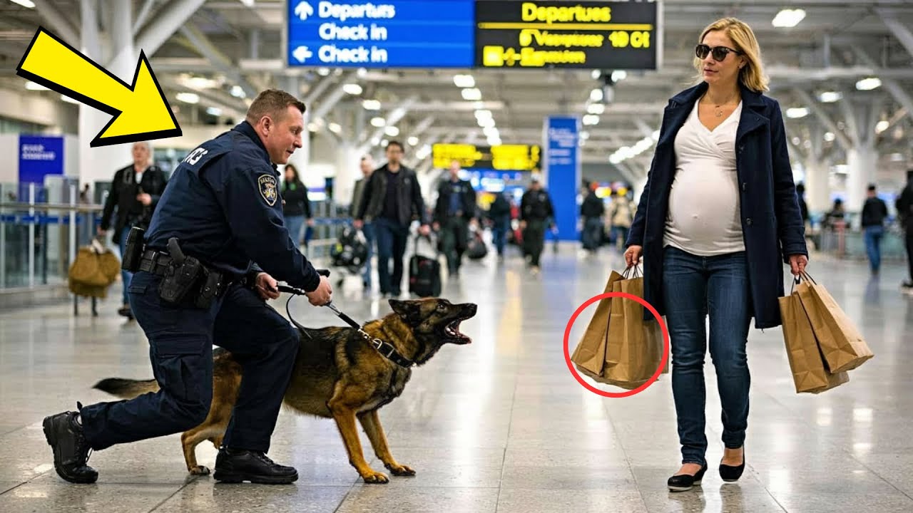 Police Dog Saves Two Lives in the Nick of Time