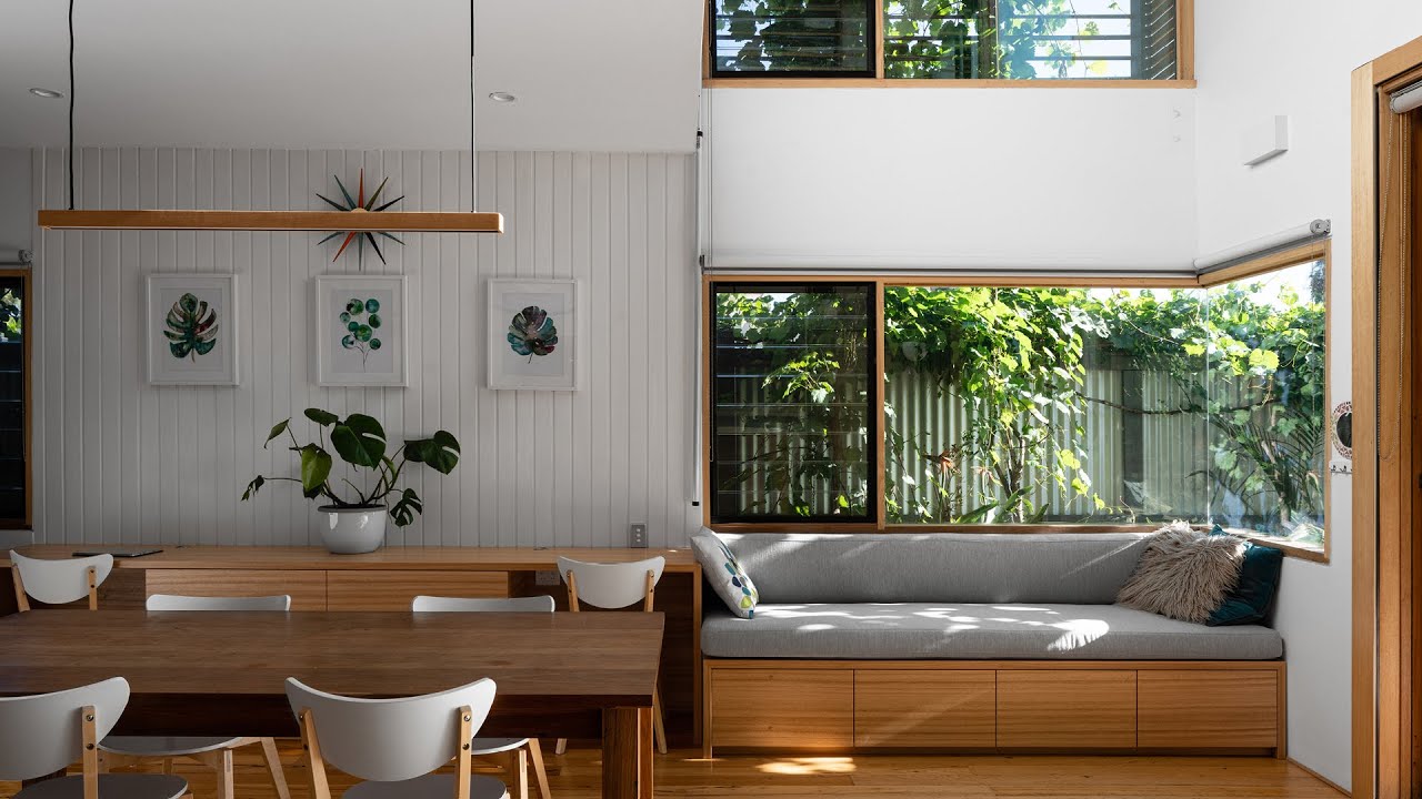 Экологичный деревянный дом, построенный архитектором