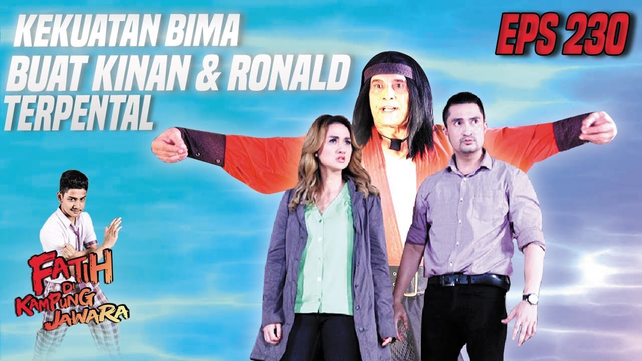 Jurus Telapak Dewa Bima Buat Kinan & Ronald Terpental - Fatih Di Kampung Jawara Eps 230 PART 2