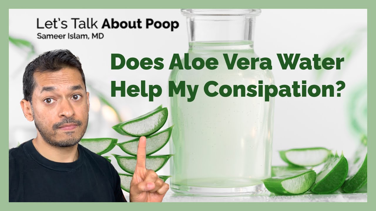 Does Aloe Vera Water Helps In Constipation?