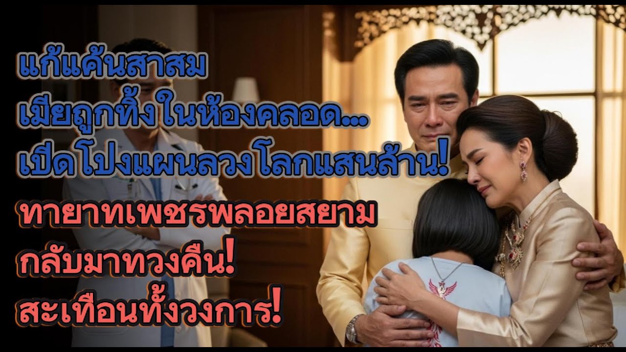 [แก้แค้นสาสม] เมียถูกทิ้งในห้องคลอด...เปิดโปงแผนลวงโลกแสนล้าน! ทายาทเพชรพลอยสยามกลับมาทวงคืน!