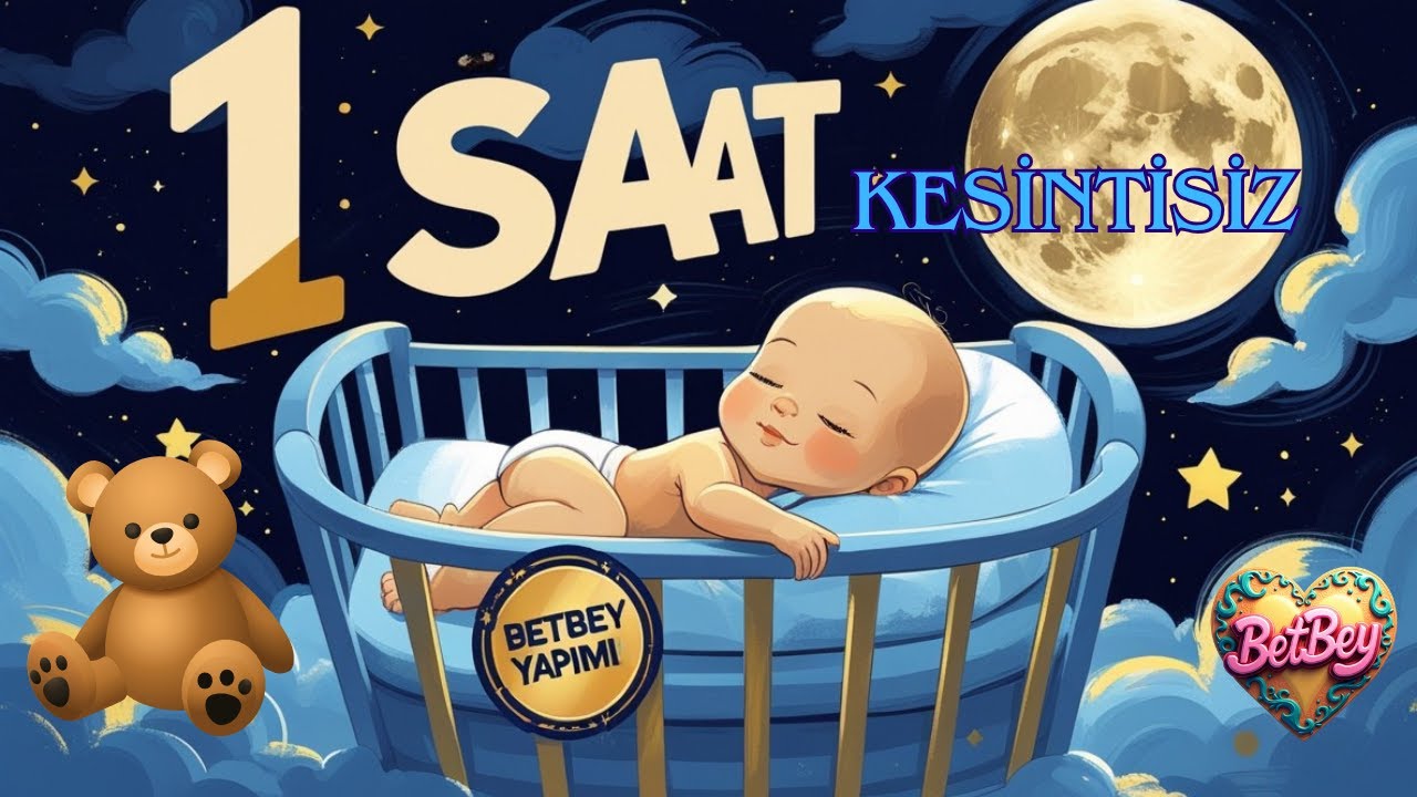 1 SAAT Kesintisiz! Bebekler İ&ccedil;in Etkili Uyku M&uuml;ziği 💤💫