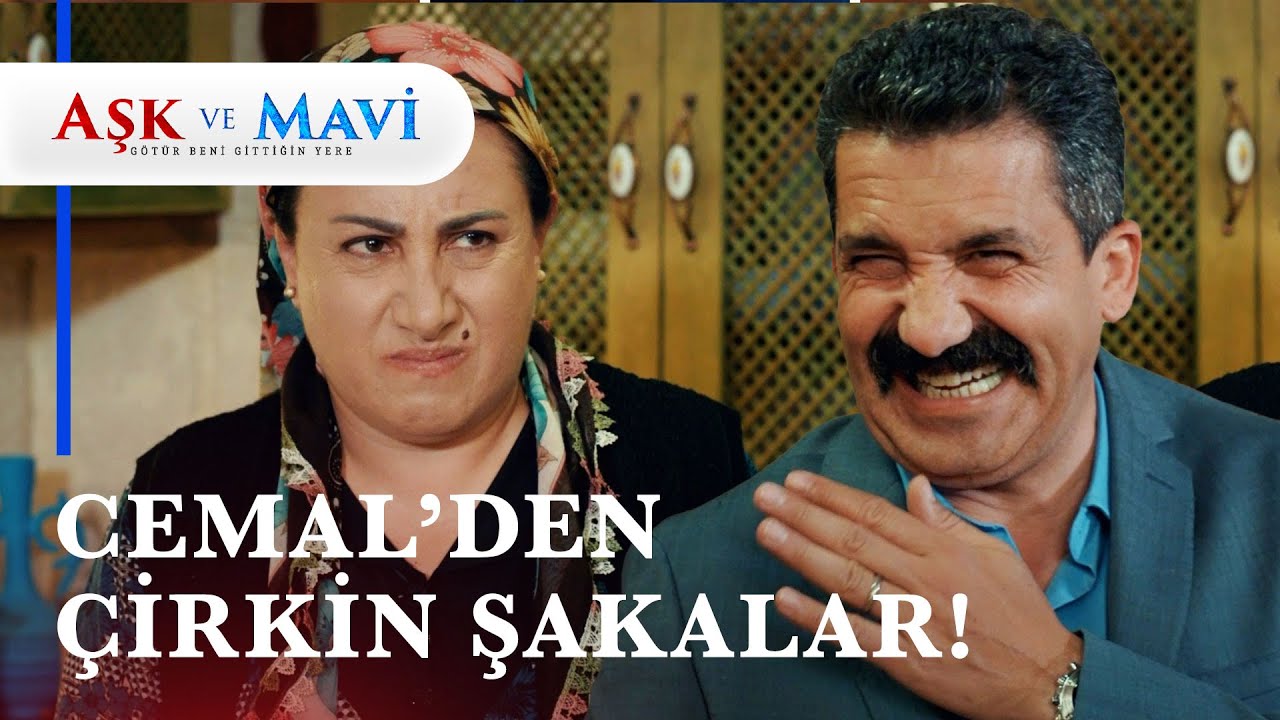 Kaba Cemal, Birgül'ün duygularıyla dalga geçiyor - Aşk ve Mavi 31. Bölüm