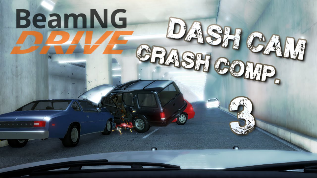 BeamNG.drive - Dash Cam Crash Compilation #3