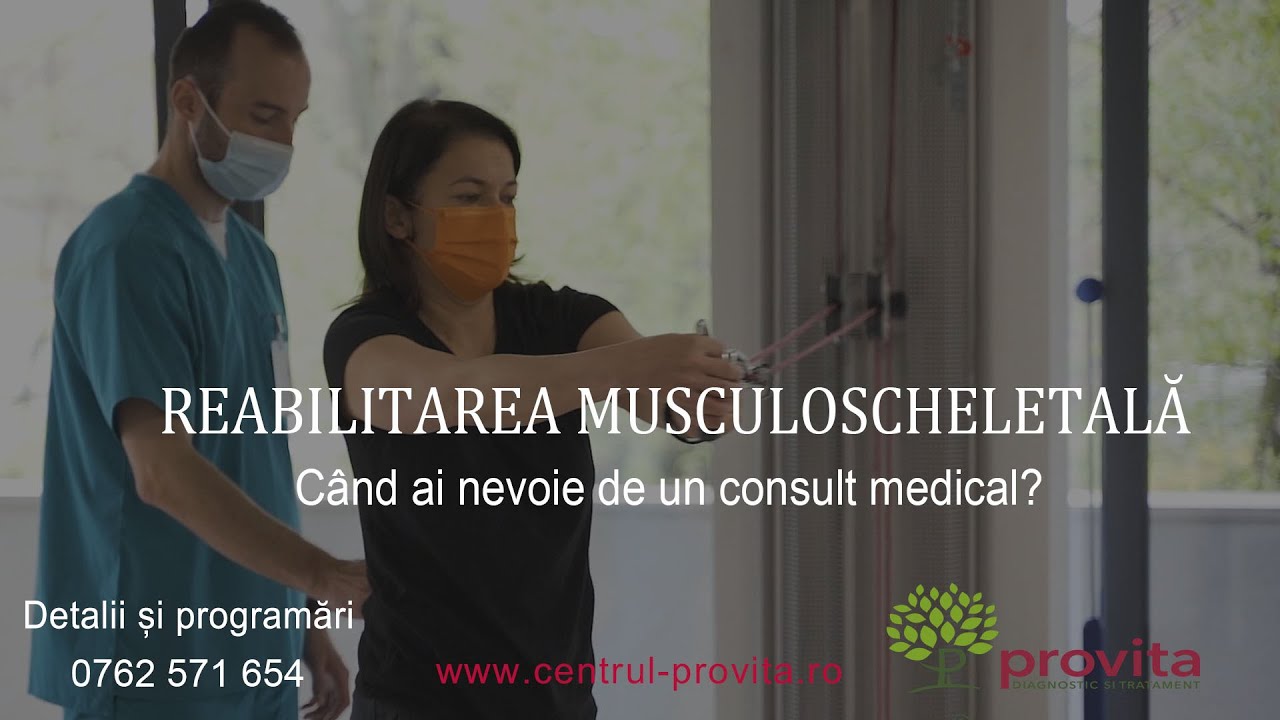 CU CE TE AJUTA REABILITAREA MEDICALA? - Dr. Codruta Cioponea