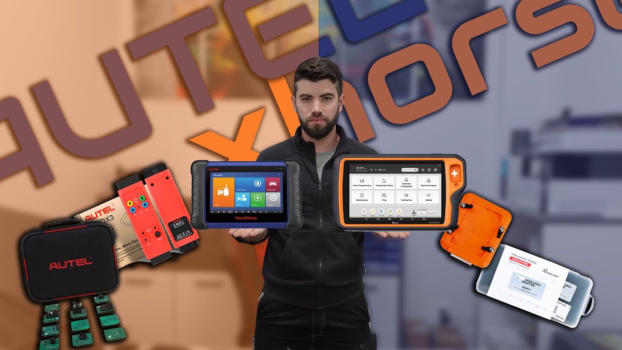 Какой программатор выбрать начинающему авто ключнику? Autel 508 / Xhorse Pad Plus