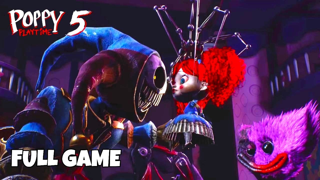 Poppy Playtime Chapter 5: Broken Things (Full Game)