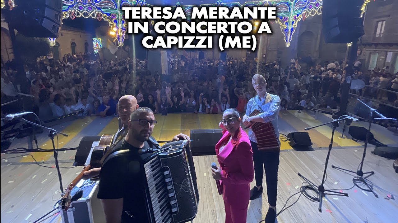 Teresa Merante in concerto a Capizzi (ME)