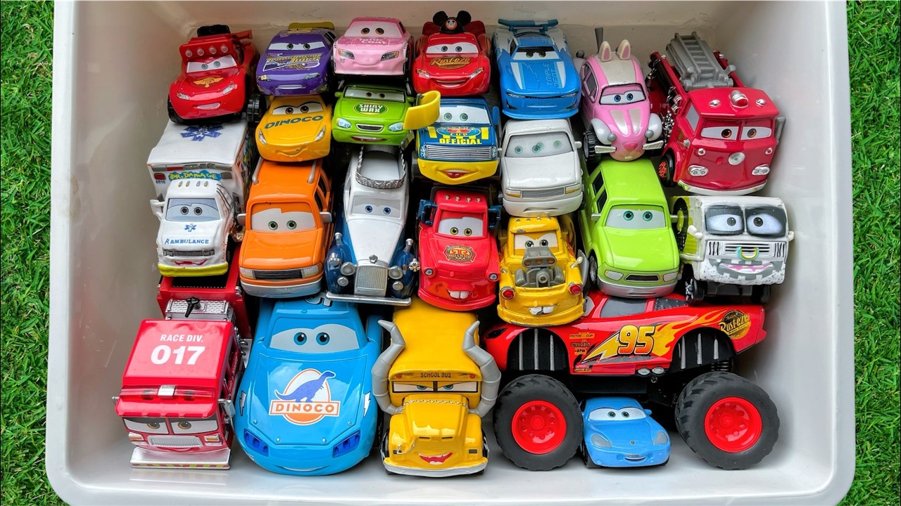Disney Pixar Cars Unboxing Review | Lightning McQueen, Tow Mater, Doc Hudson, Sally Carrera, Cruz